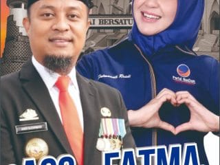 Partai Pemenang Pilcaleg Di Sulsel Telah Mengumumkan Andi Sudirman-Fatmawati Rusdi Sebagai Calon Di Pilgub 2024