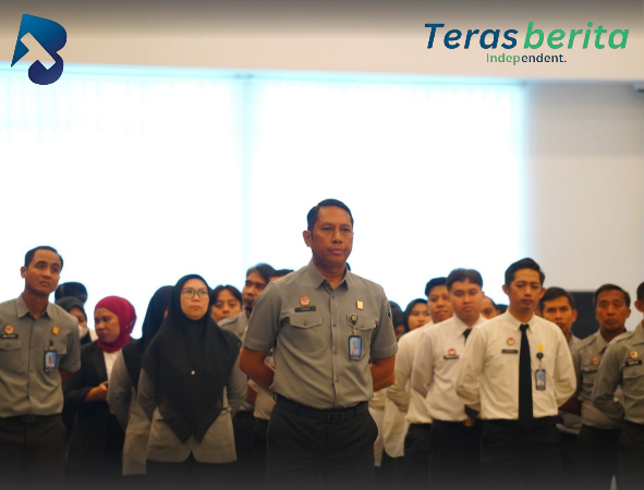 Apel Pagi Kanwil Kemenkum Sulsel, Pimpinan Tekankan Percepatan Program dan Kedisiplinan ASN