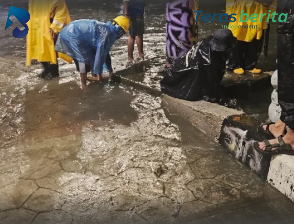 Pemkot Makassar Respons Cepat Genangan Pettarani Meski Berstatus Jalan Nasional