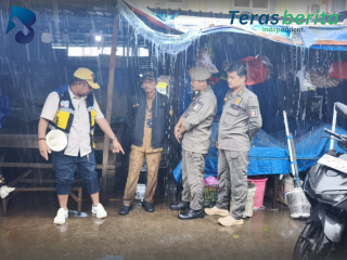 Ratusan PK5 Ditertibkan di Pasar Niaga Daya, Lapak Menjorok ke Jalan Picu Kemacetan