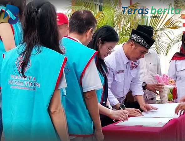 UTD Palang Merah Indonesia Makassar dan Badan Narkotika Nasional Provinsi Sulawesi Selatan Teken PKS, Perangi Modus Vape Narkoba yang Ancam Remaja