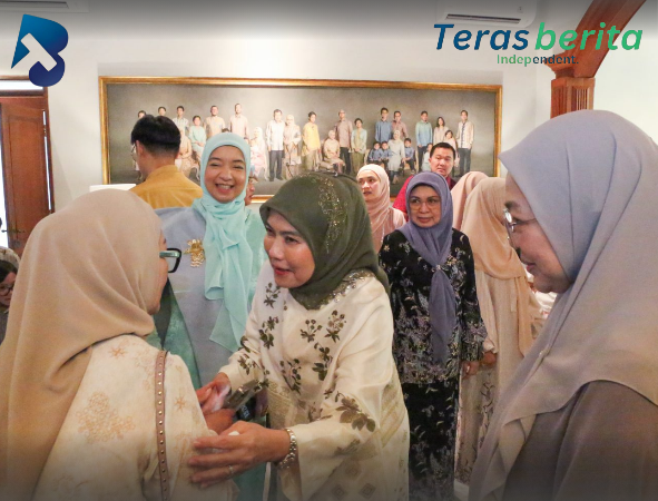 Aliyah Mustika Ilham Hadiri Halal Bihalal di Kediaman Jusuf Kalla, Pererat Silaturahmi Tokoh Makassar