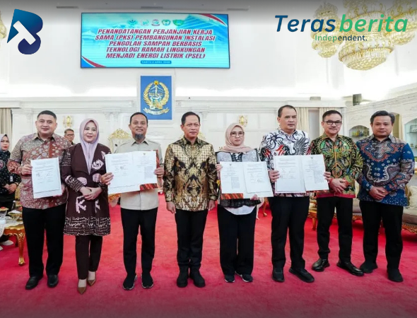 Menteri LH Hadiri Penandatanganan PKS Proyek PSEL Tamangapa Makassar